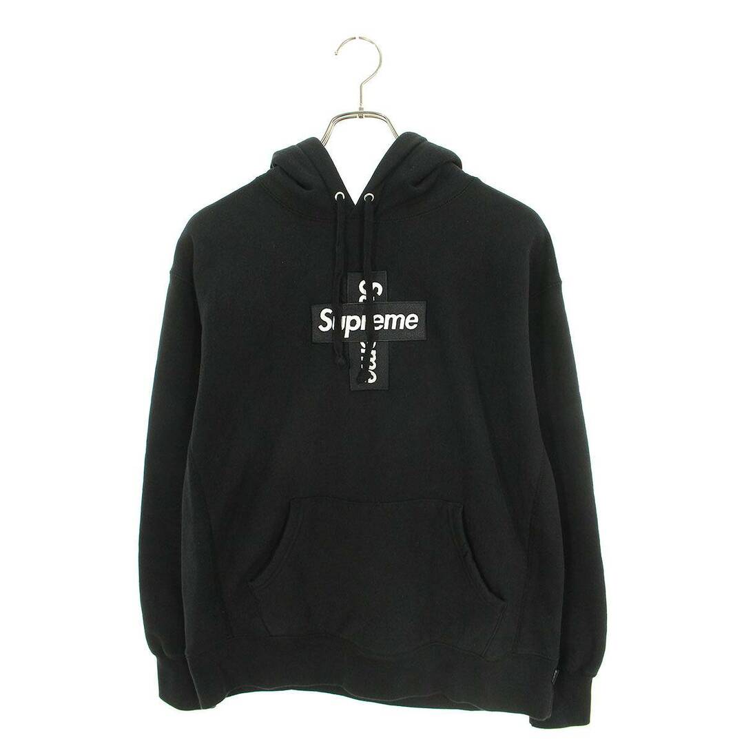 Supreme Cross Box Logo Hooded Sweatshirt