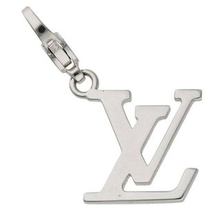 ルイヴィトン(LOUIS VUITTON)のルイヴィトン  Q93063 チャームドゥモノグラム K18WGネックレストップ メンズ(ネックレス)