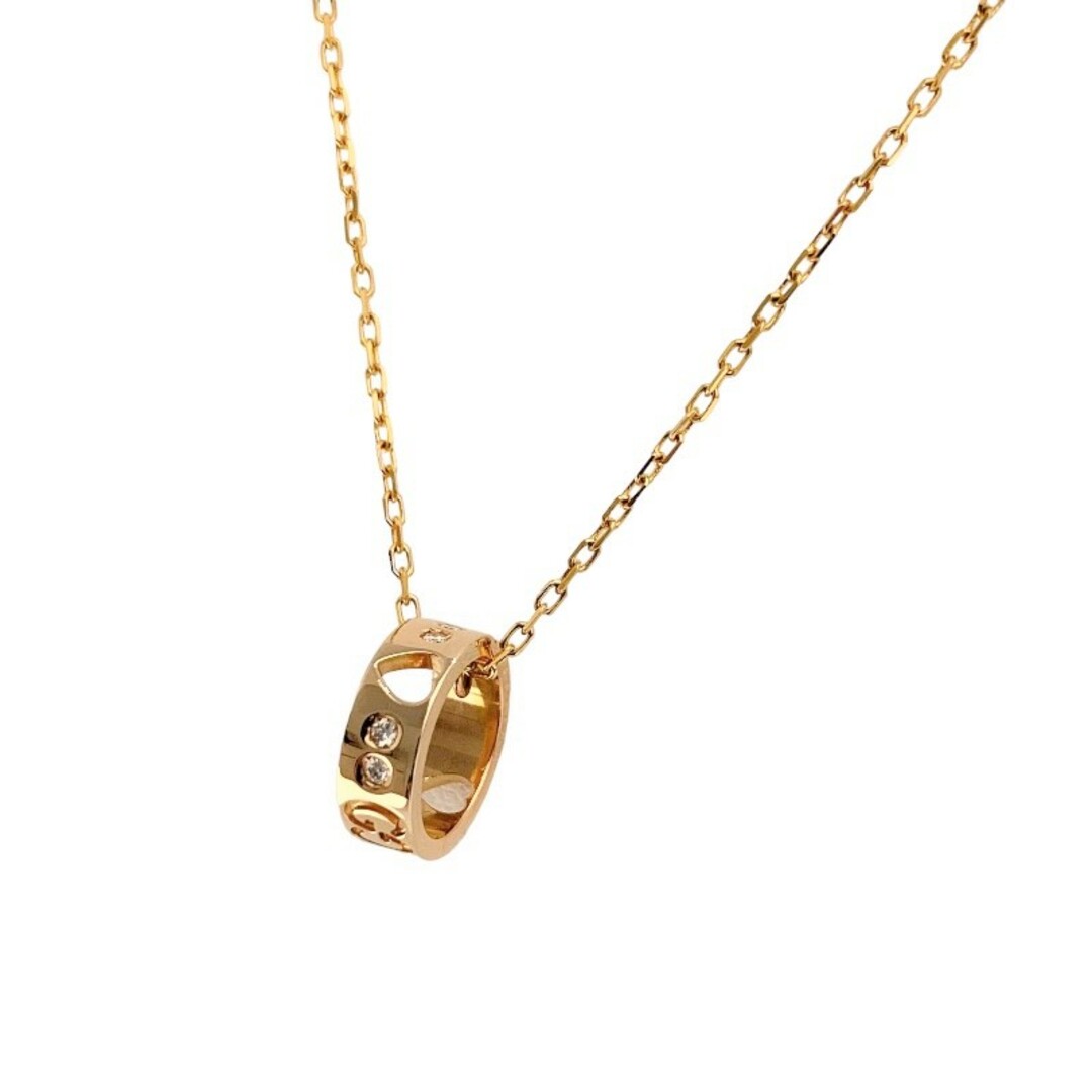 Gucci - グッチ GUCCI アイコンアモール ダイヤネックレス ネックレス