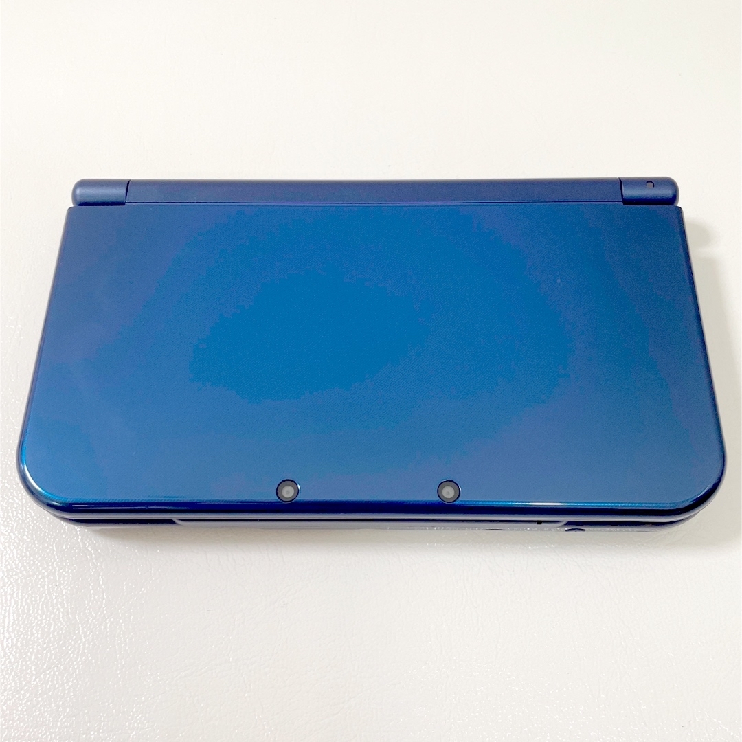 New ニンテンドー 3DS LL メタリックブルー SDカード付き - 携帯用