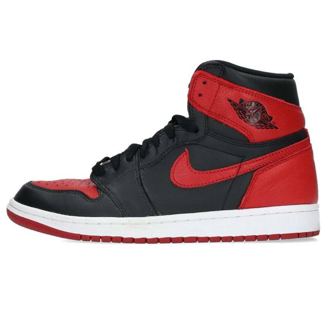 ナイキ  2016  AIR JORDAN 1 RETRO HIGH OG BANNED 555088-001 エアジョーダン1レトロハイオージーバンドスニーカー  メンズ 26cm