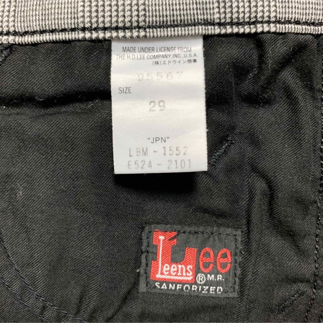 Lee(リー)のヴィンテージ Lee Leens グレンチェックストレッチスキニーパンツ 29 メンズのパンツ(その他)の商品写真