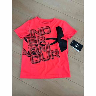 アンダーアーマー(UNDER ARMOUR)のUNDER ARMOUR Tシャツ　オレンジ　120(Tシャツ/カットソー)