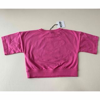 モスキーノ キッズ クロップド丈 tシャツ 5歳 110cm