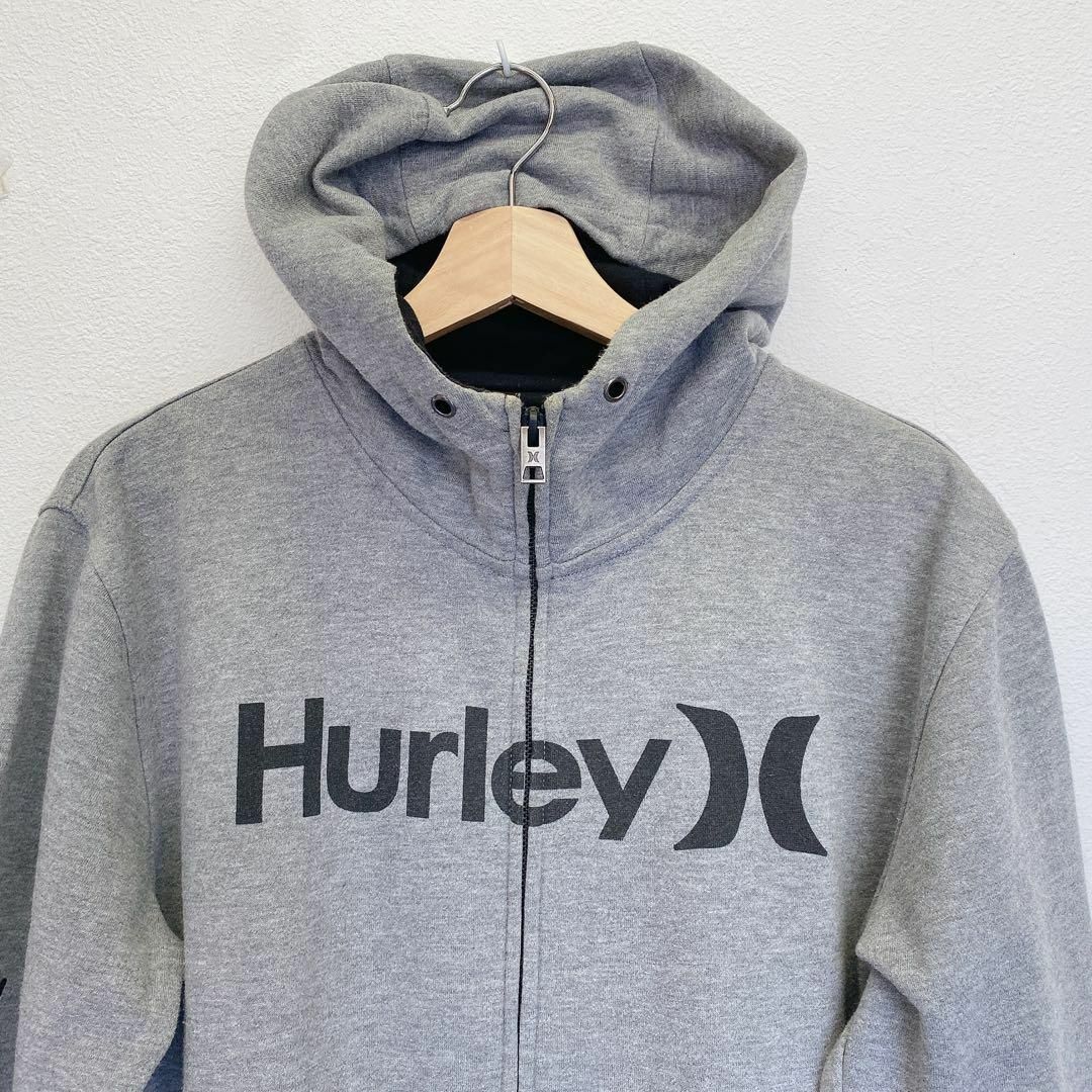 2077 美品数回 定価1.3万 希少 ハーレー Hurley パーカー M