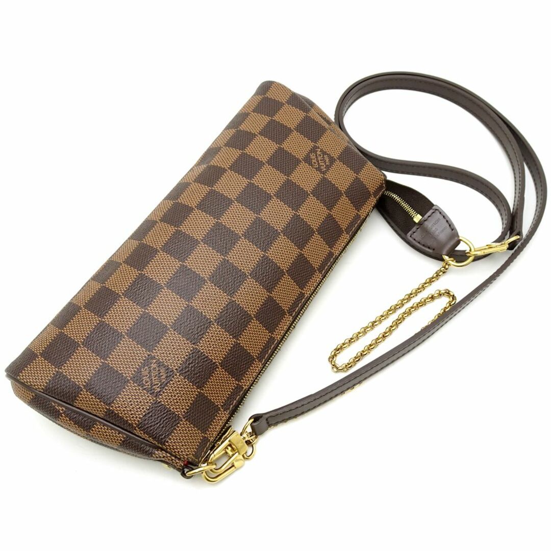 ルイ・ヴィトン・ダミエ LOUIS VUITTON エヴァ N55213 2Wayバッグ エベヌ / 350406