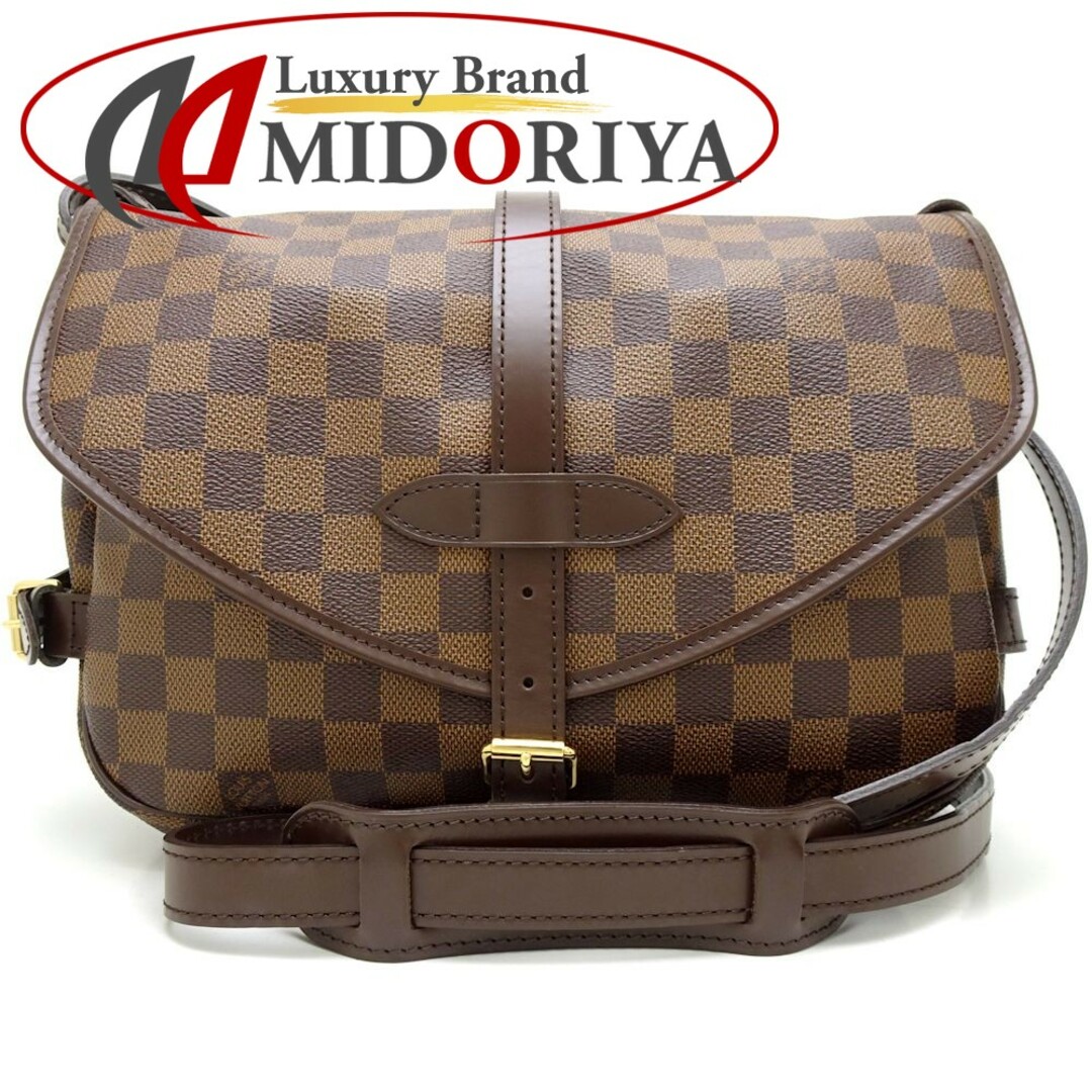 ルイ・ヴィトン・ダミエ LOUIS VUITTON ソミュール30 N48081 斜め掛け