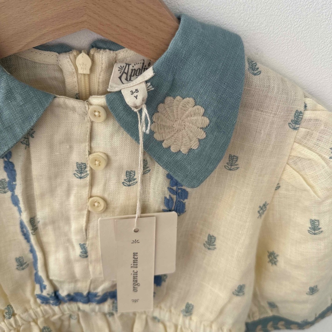 キッズ/ベビー/マタニティapolina kids Joan Romper - Folk Calico