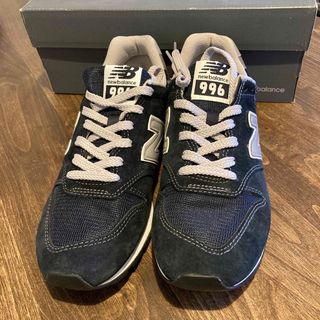 ニューバランス(New Balance)のニューバランス 996 ネイビー24.5cm(スニーカー)