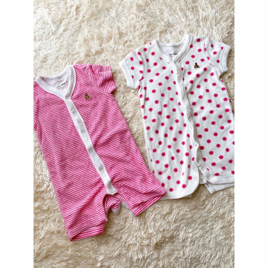 babyGAP(ベビーギャップ)のbabygap ロンパース　60 キッズ/ベビー/マタニティのベビー服(~85cm)(ロンパース)の商品写真