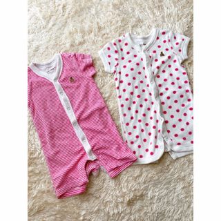 ベビーギャップ(babyGAP)のbabygap ロンパース　60(ロンパース)