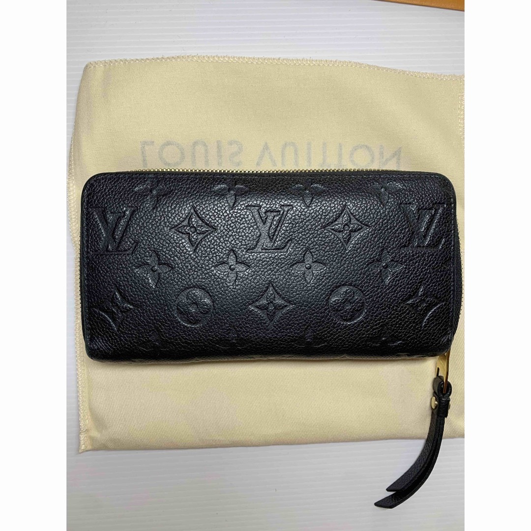 LOUIS VUITTON(ルイヴィトン)のルイヴィトン　ジッピーウォレット  ノワール　長財布　美品　正規品　購入書付 メンズのファッション小物(長財布)の商品写真