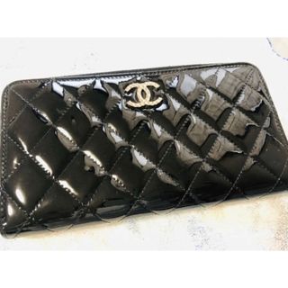 シャネル(CHANEL)のCHANEL 長財布　エナメル(財布)