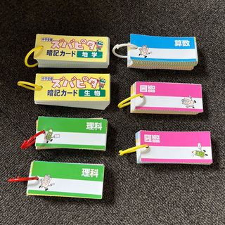 中学受験ズバピタ暗記カード&でる順暗記カードの通販 by ヒヨコ0170's