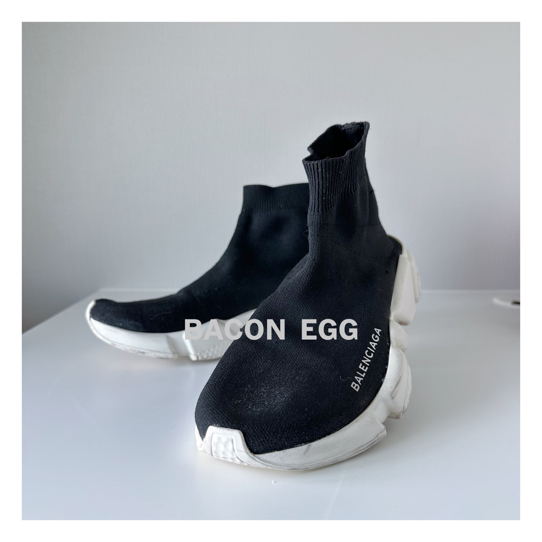 Balenciaga(バレンシアガ)の【BALENCIAGA】SPEED RECYCLED ニット スニーカー レディースの靴/シューズ(スニーカー)の商品写真