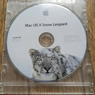 アップル(Apple)のMac snow leopard インストール CD10.6.3(PCパーツ)