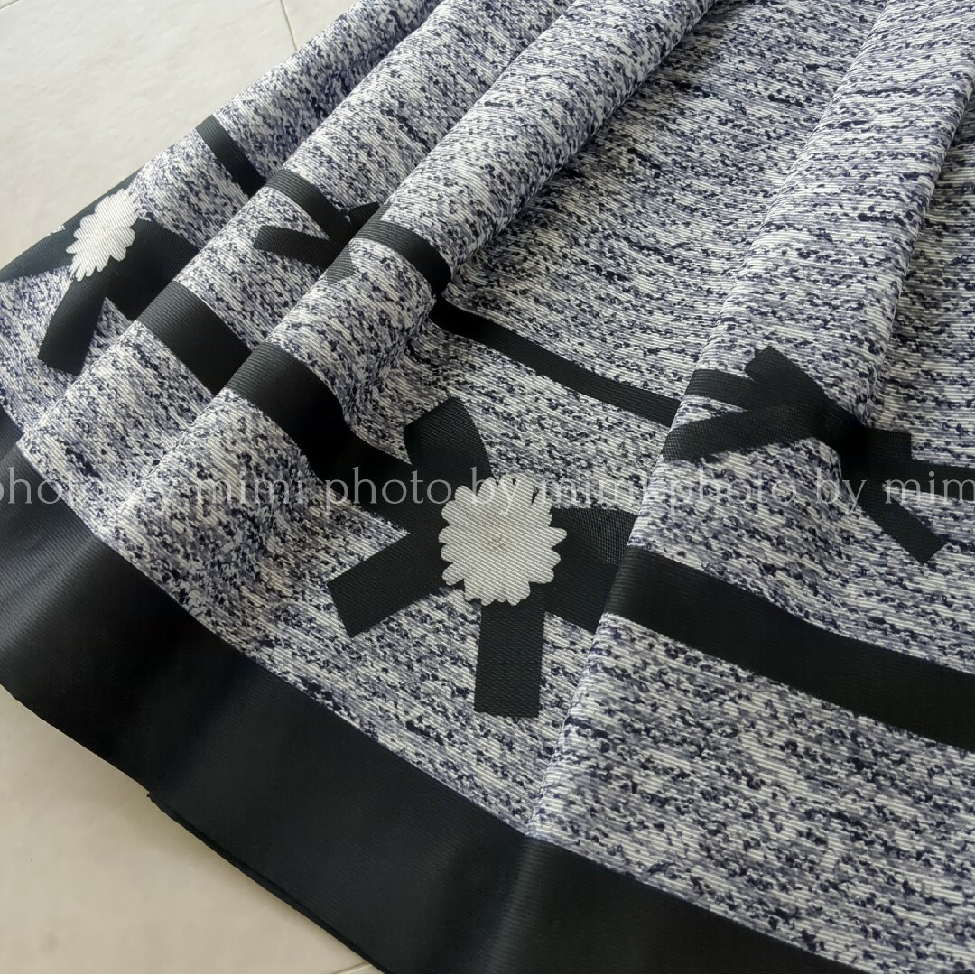 M'S GRACY*WEB掲載*ツイードプリントスカート