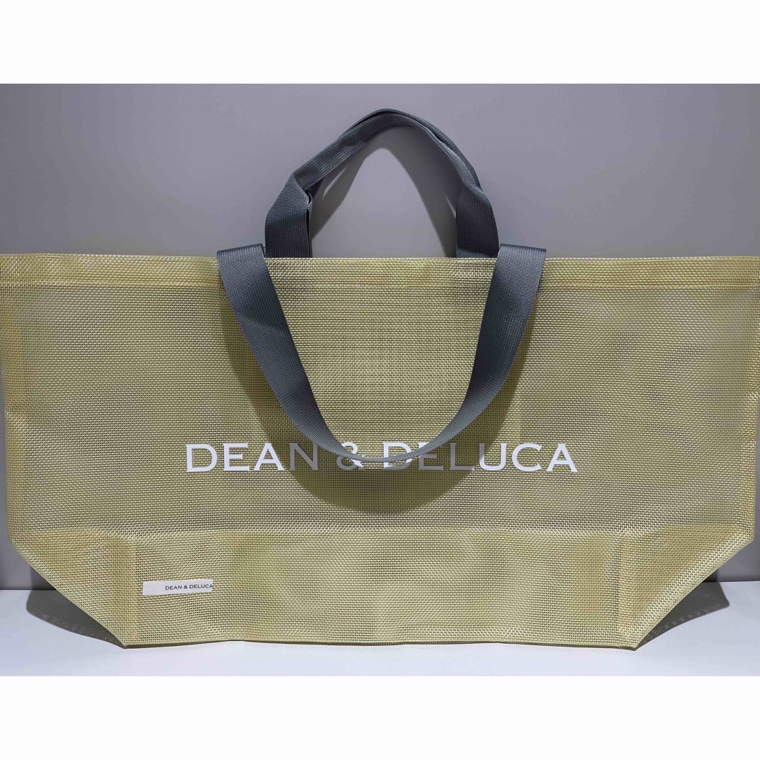 新品 DEAN&DELUCA シトラスイエロー BIG メッシュトートバッグ