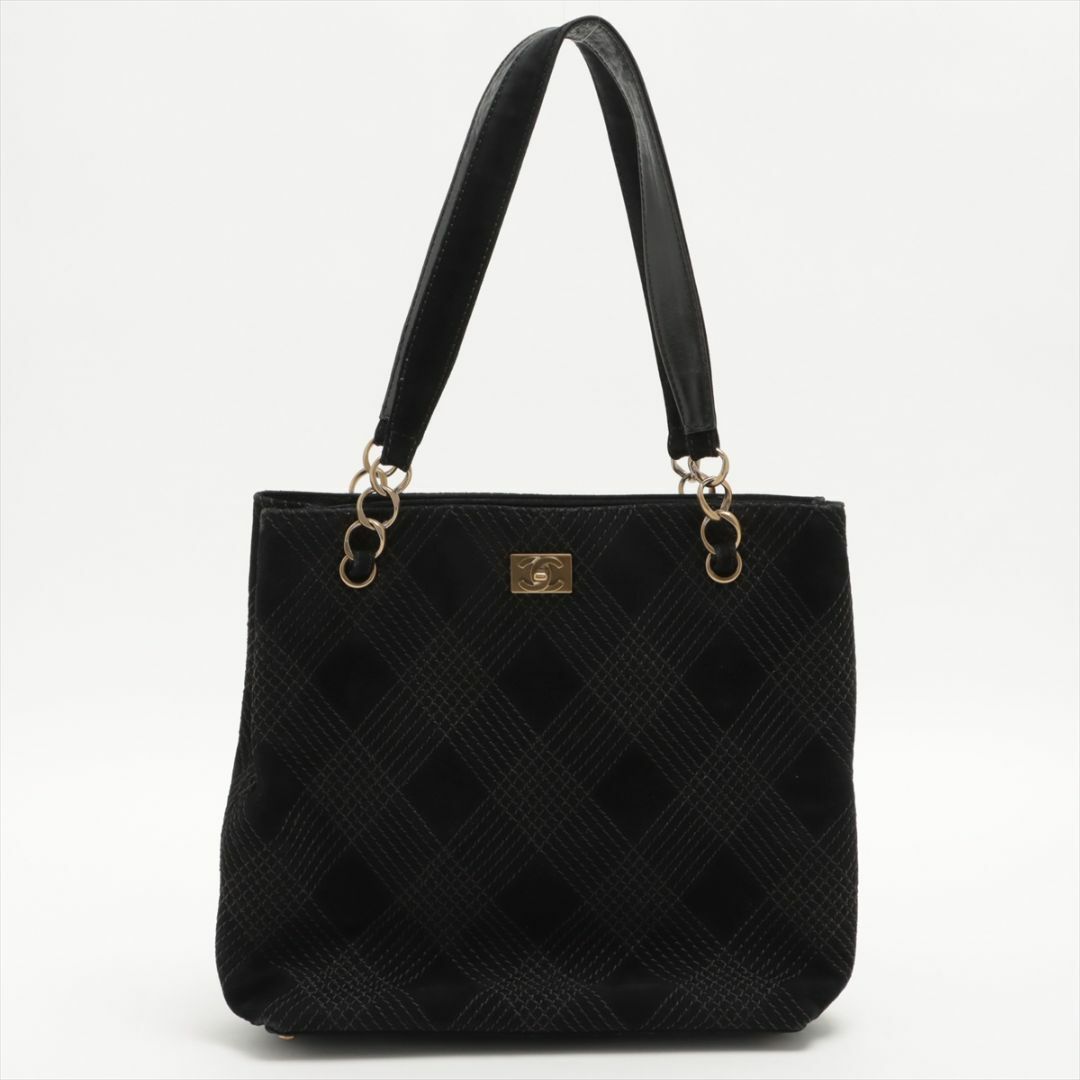 CHANEL★シャネル ココマーク スエード チェーントートバッグ | フリマアプリ ラクマ