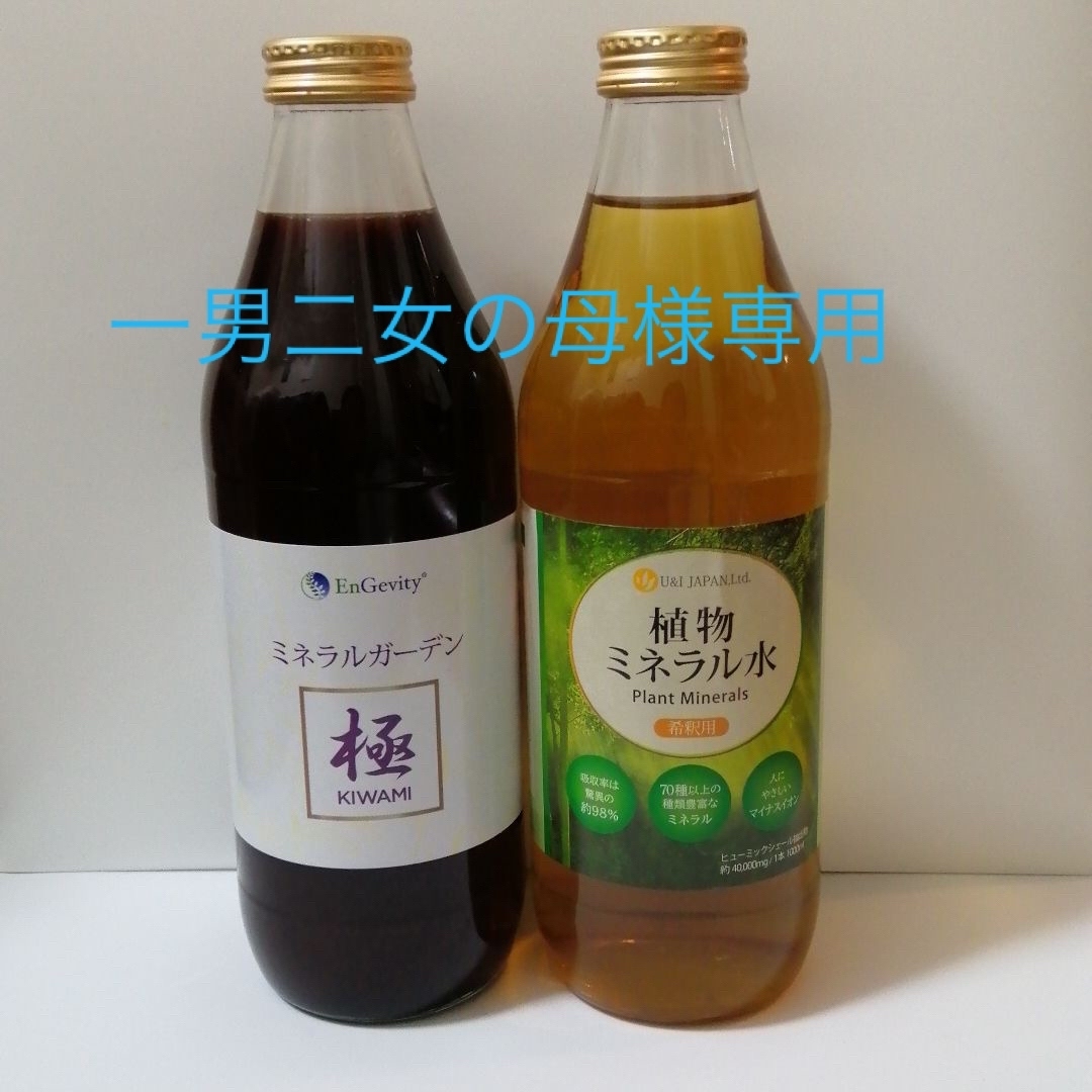 植物ミネラル(フルボ酸)とミネラルガーデンのセット