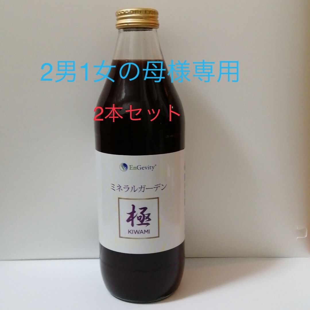 ミネラルガーデン極(フルボ酸と野菜果物のミックス)1000ml 2本セット