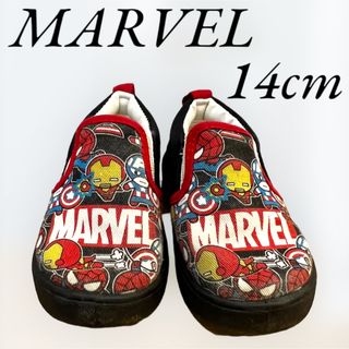 マーベル(MARVEL)のMARVEL マーベル　キッズ靴　スリッポン　14cm(スリッポン)