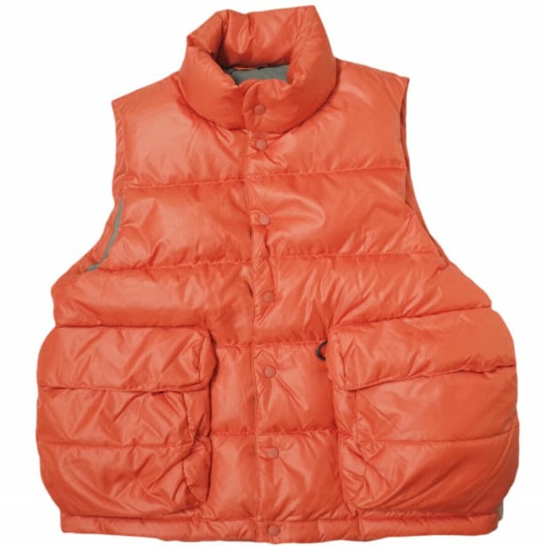 DAIWA PIER39 ダイワ ピア39 22AW TECH BACK PACKER DOWN VEST リップストップ ダウンベスト BW-24022W M(JP) ORANGE アウター【新古品】【DAIWA PIER39】