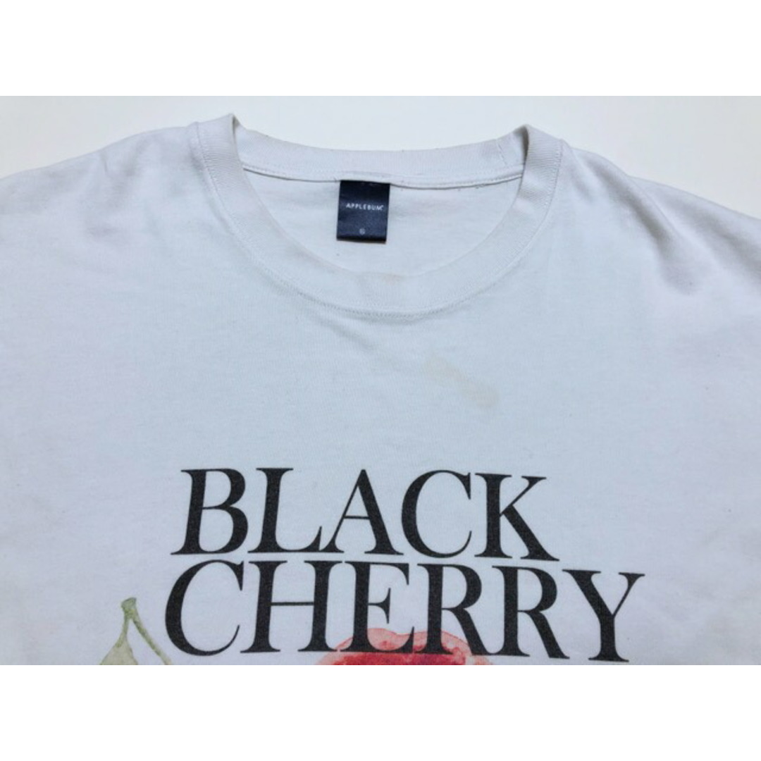 APPLEBUM(アップルバム)のAPPLEBUM（アップルバム）Black Cherry　Tシャツ【中古】【007】 メンズのトップス(Tシャツ/カットソー(半袖/袖なし))の商品写真