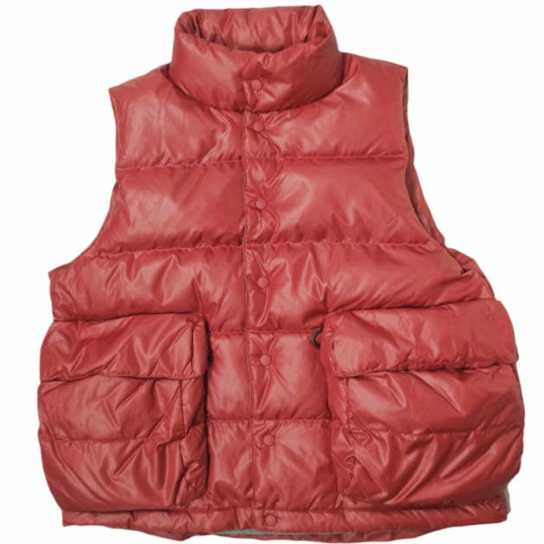 DAIWA PIER39 ダイワ ピア39 22AW TECH BACK PACKER DOWN VEST リップストップ ダウンベスト BW-24022W S(JP) RED アウター【新古品】【DAIWA PIER39】ポリエステル100%裏地