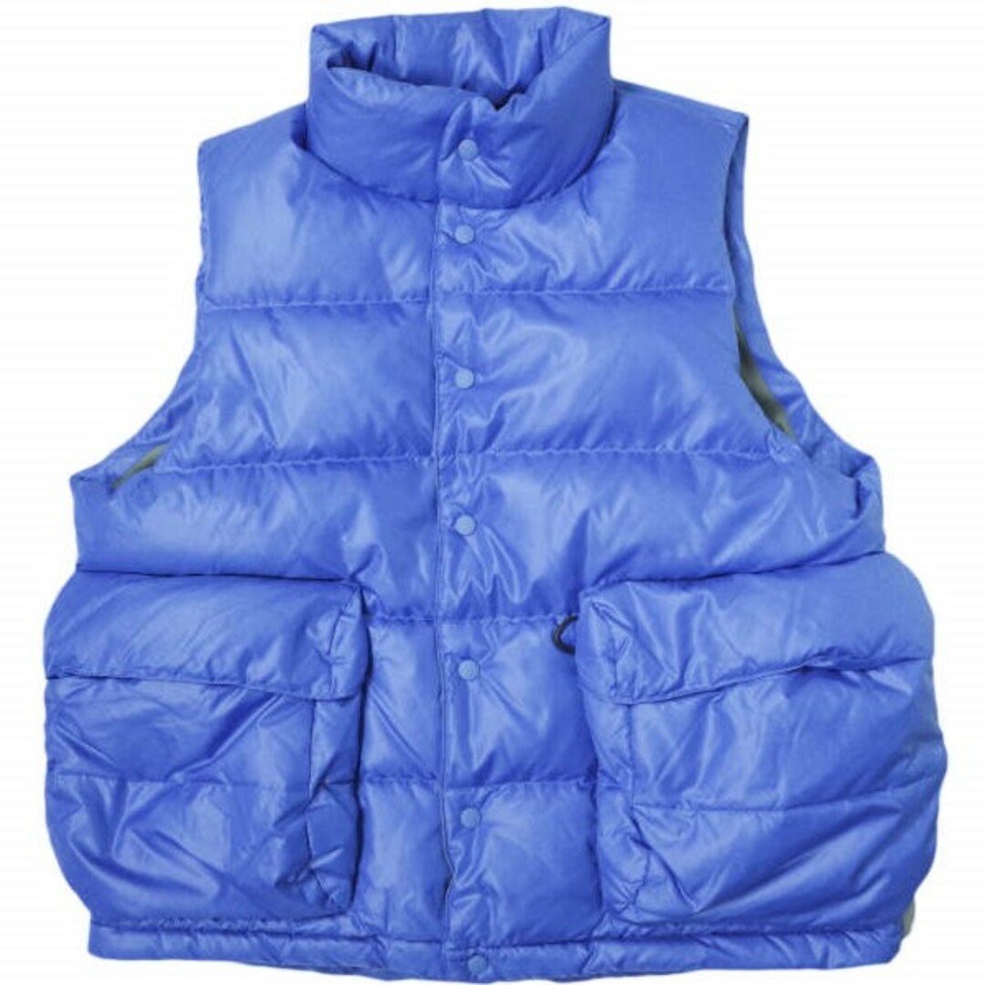 DAIWA PIER39 ダイワ ピア39 22AW TECH BACK PACKER DOWN VEST リップストップ ダウンベスト BW-24022W S(JP) BLUE アウター【新古品】【DAIWA PIER39】