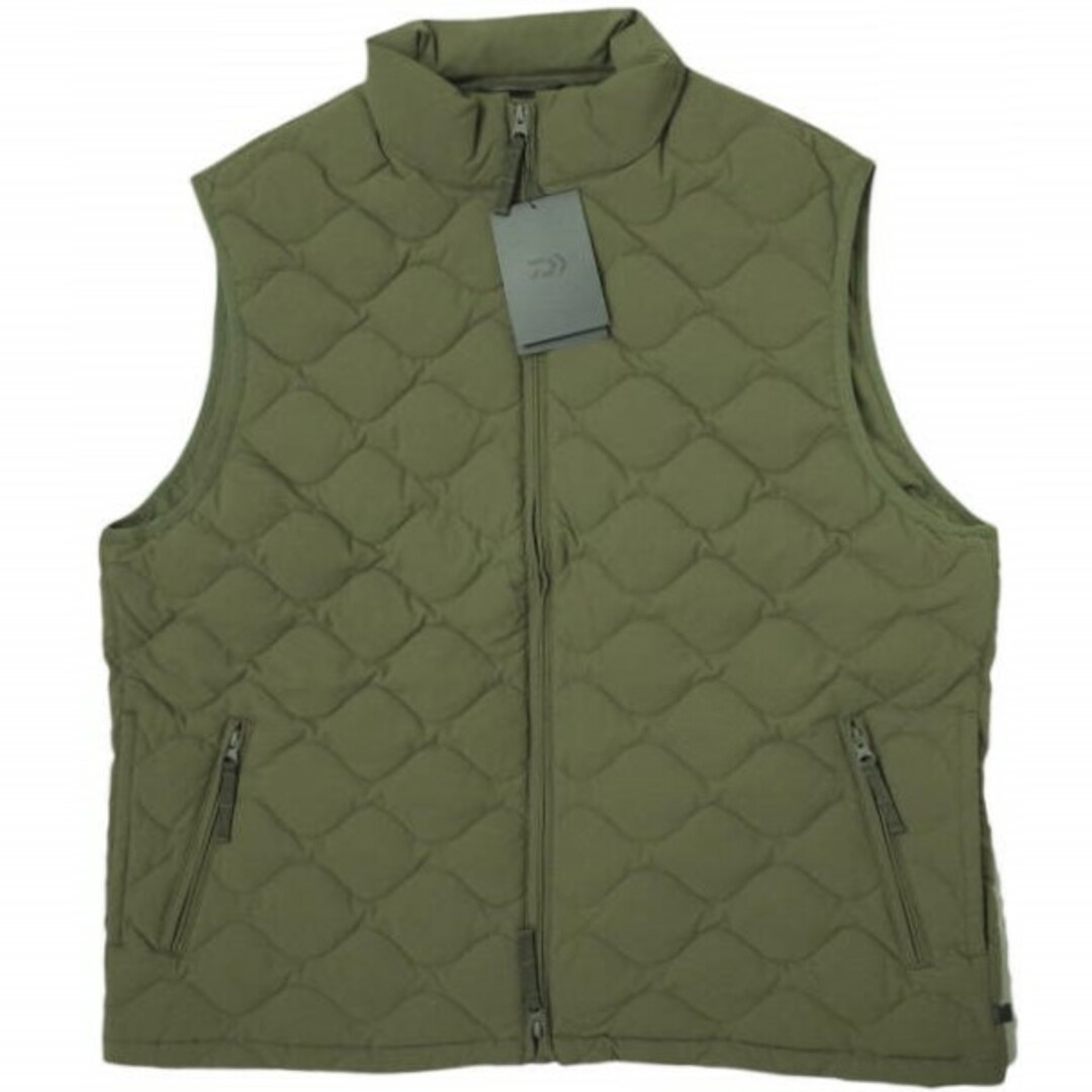 DAIWA PIER39 ダイワ ピア39 22AW TECH QUILT STAND COLLAR LINER VEST テックキルトスタンドカラーライナーベスト BJ-24022W L(JP) BROWN ダウン キルティング アウター【新古品】【DAIWA PIER39】