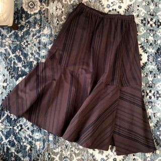 LEPSIM 春夏用マーメイドスリットスカート(ひざ丈スカート)