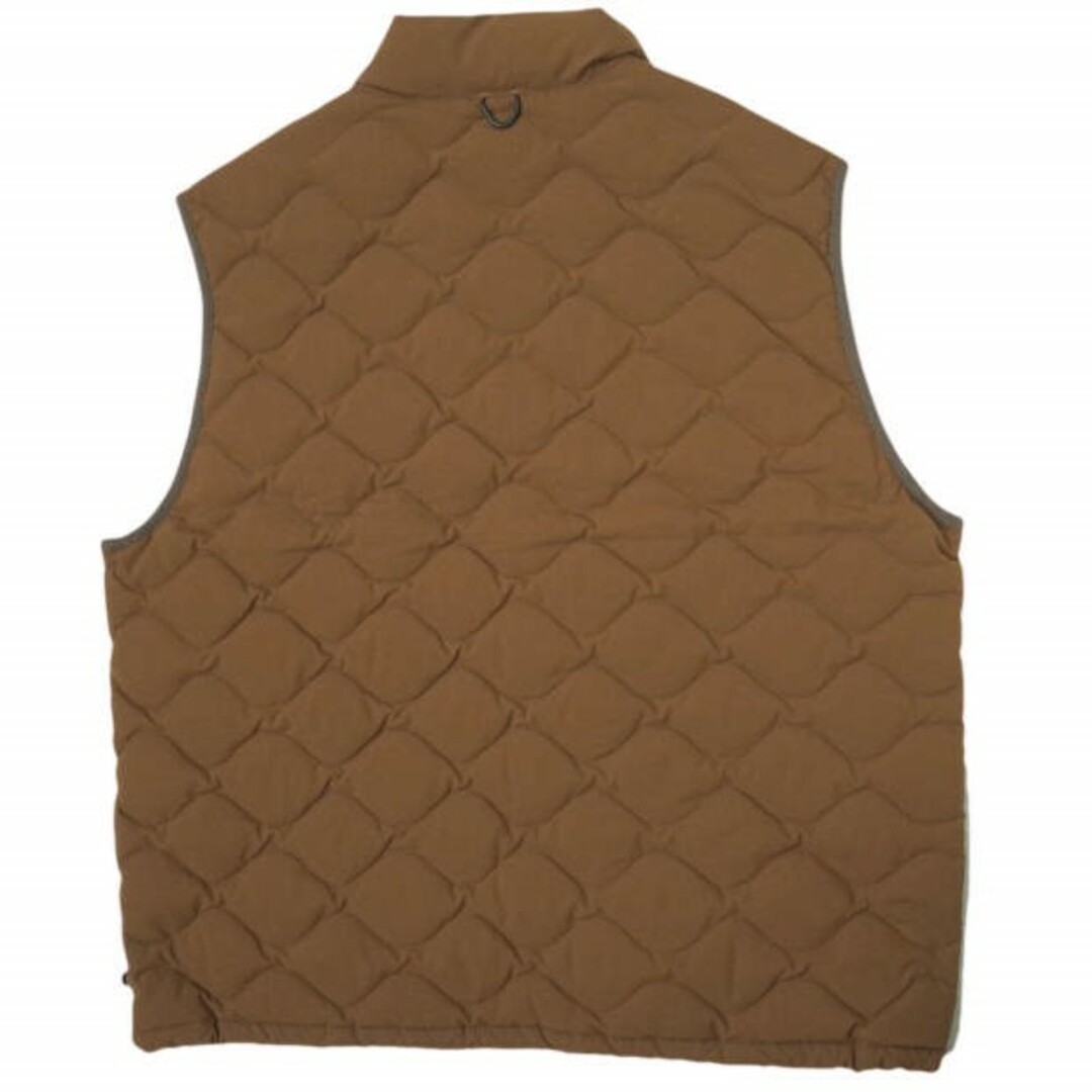 DAIWA PIER39 ダイワ ピア39 22AW TECH QUILT STAND COLLAR LINER VEST  テックキルトスタンドカラーライナーベスト BJ-24022W L(JP) BROWN ダウン キルティング アウター【新古品】【中古】【DAIWA  PIER39】