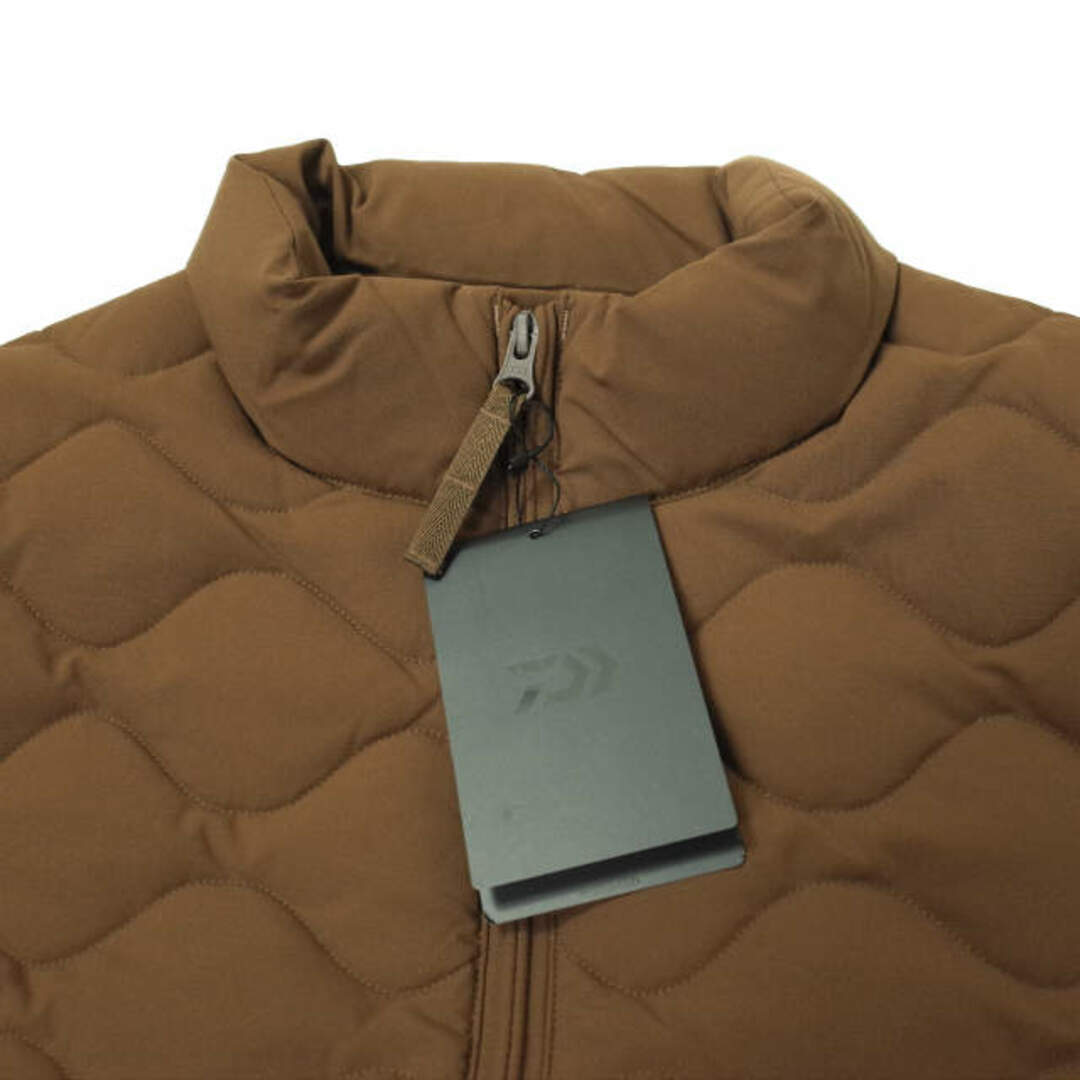 DAIWA PIER39 ダイワ ピア39 22AW TECH QUILT STAND COLLAR LINER VEST テックキルトスタンドカラーライナーベスト BJ-24022W L(JP) BROWN ダウン キルティング アウター【新古品】【DAIWA PIER39】