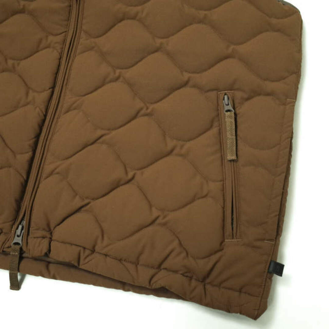 DAIWA PIER39 ダイワ ピア39 22AW TECH QUILT STAND COLLAR LINER VEST テックキルトスタンドカラーライナーベスト BJ-24022W L(JP) BROWN ダウン キルティング アウター【新古品】【DAIWA PIER39】