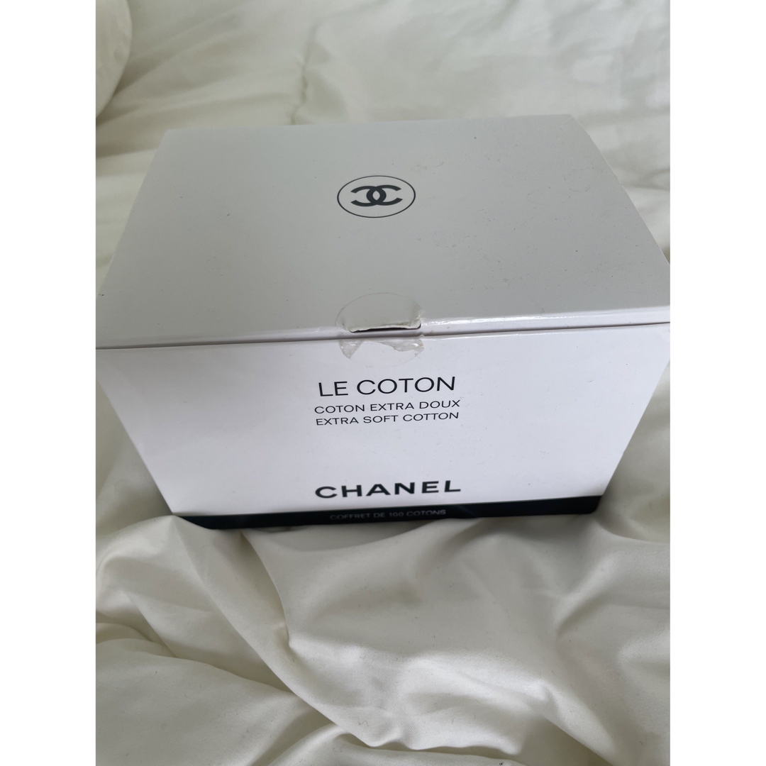 CHANEL(シャネル)のCHANEL コットン　未使用品 コスメ/美容のメイク道具/ケアグッズ(コットン)の商品写真