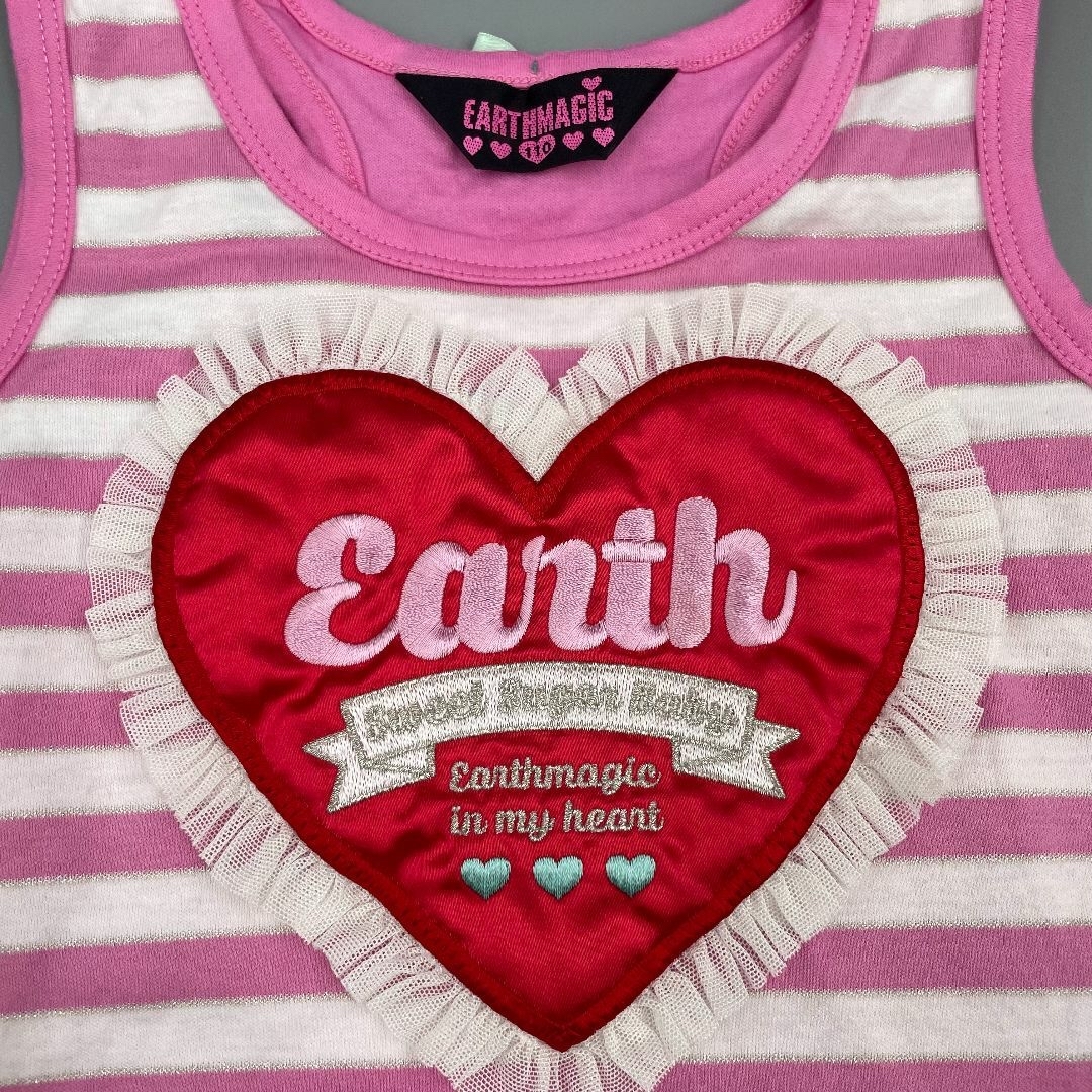 EARTHMAGIC(アースマジック)のEARTH MAGIC☆アースマジック　3点セット キッズ/ベビー/マタニティのキッズ服女の子用(90cm~)(Tシャツ/カットソー)の商品写真