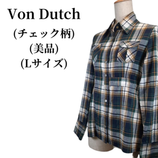ボンダッチ(Von Dutch)のVon Dutch ボンダッチ スナップボタンシャツ 匿名配送(シャツ/ブラウス(長袖/七分))