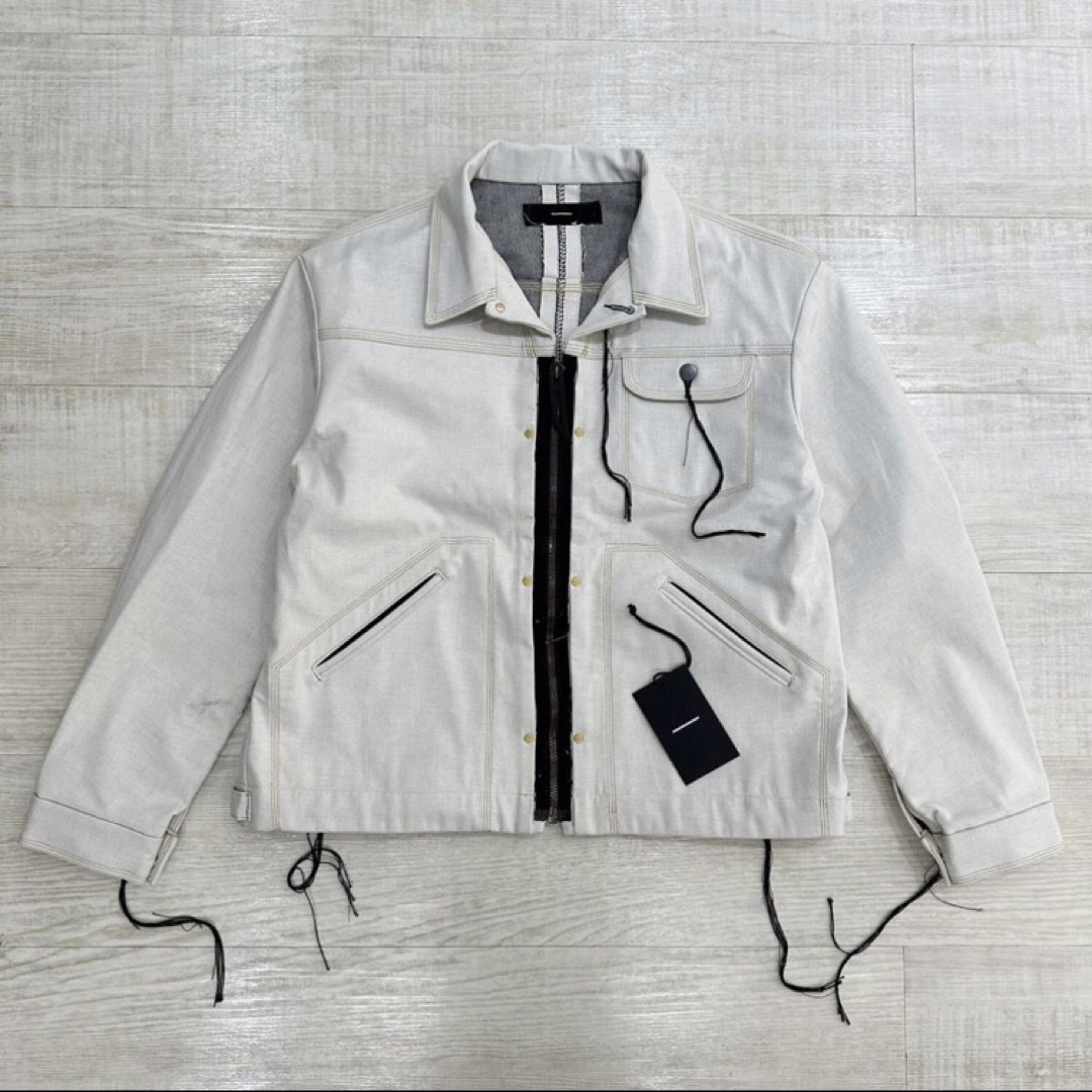 22aw 未使用 Minus (-) ジャケット 児島 デニム サイズ 1ブルゾン