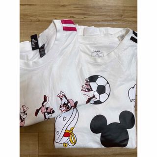 アディダス(adidas)のadidas Disney コラボTシャツ　ペア(シャツ/ブラウス(半袖/袖なし))