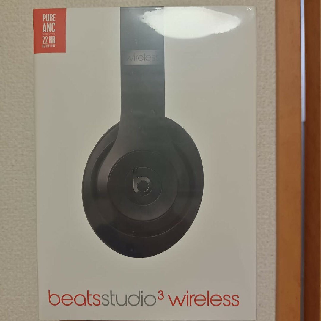 新品未使用 ビーツ Beats Studio3 ワイヤレスヘッドホン ブラックの ...