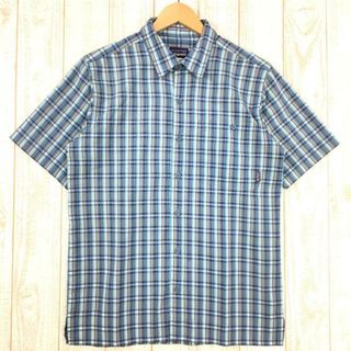 パタゴニア(patagonia)のMENs S  パタゴニア 2011 ショートスリーブ パッカーウェア シャツ SHORT SLEEVED PUCKERWARE SHIRTS 生産終了モデル 入手困難 PATAGONIA 53001 BCV ブルー系(その他)