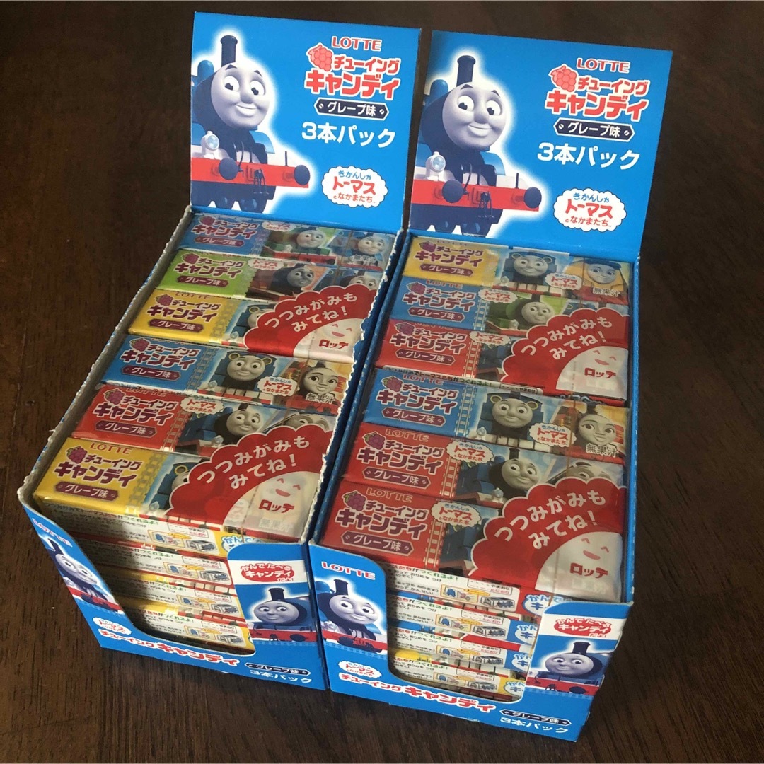 ☆新作入荷☆新品 LOTTE チューイングキャンディ トーマス グレープ味