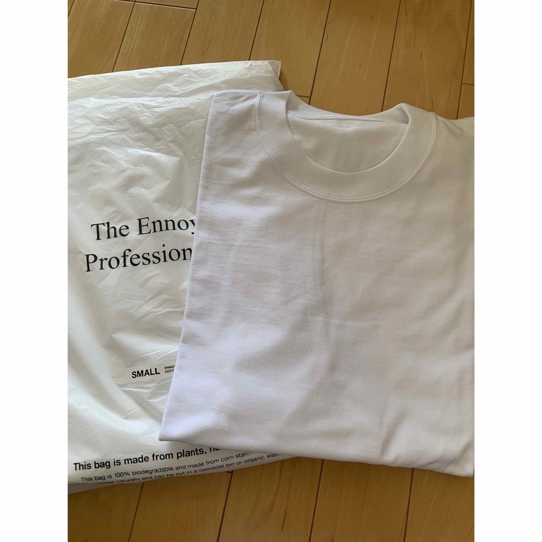 バラ売り　裾ロゴ　3PACK T-SHIRTS WHITE Lサイズ