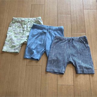 ユニクロ(UNIQLO)のユニクロ　レギンス5分丈3枚　おまけつき(パンツ)