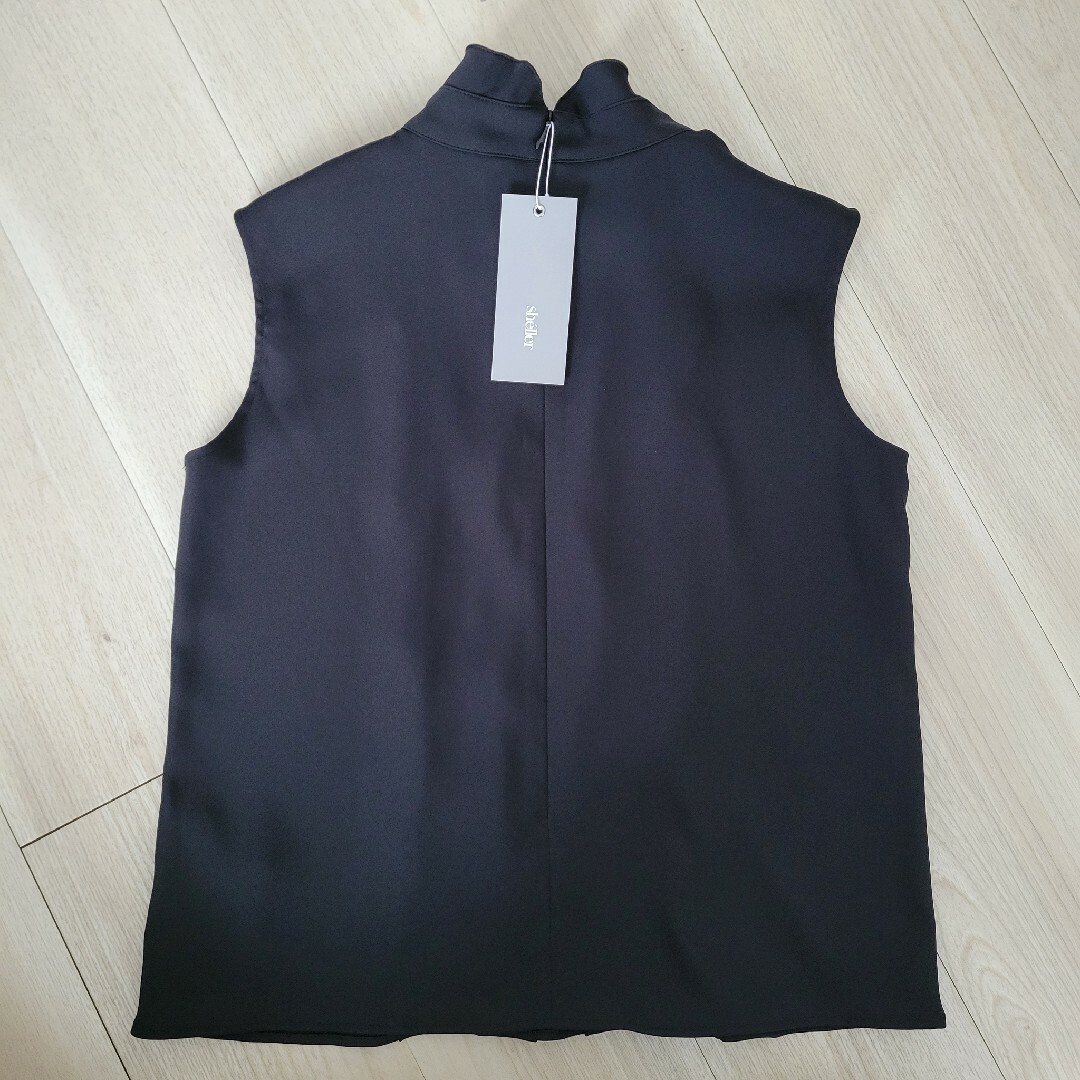 sheller シェリエ スリーブレスeleganceフリルブラウス 通販