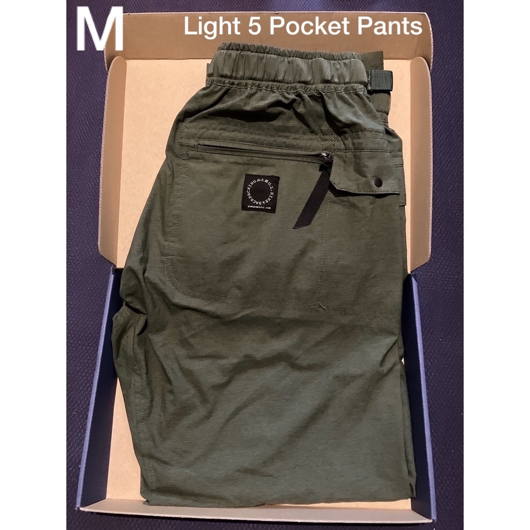 【山と道】Light 5-Pocket pants M メンズ オリーブ