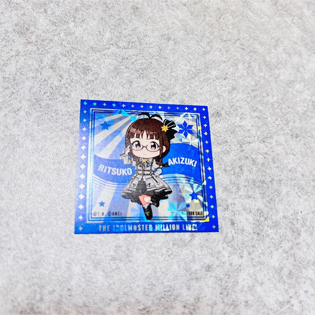 新品アイマス 秋月律子 ステッカー エンタメ/ホビーのおもちゃ/ぬいぐるみ(キャラクターグッズ)の商品写真
