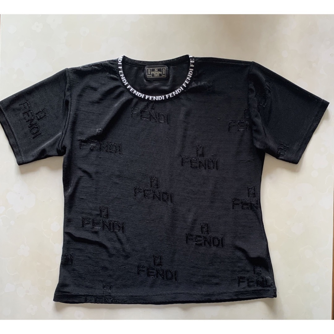 FENDI(フェンディ)のFENDI  FFロゴモチーフ 入りカットソー メンズのトップス(Tシャツ/カットソー(半袖/袖なし))の商品写真