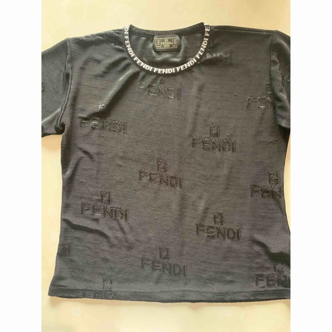 FENDI(フェンディ)のFENDI  FFロゴモチーフ 入りカットソー メンズのトップス(Tシャツ/カットソー(半袖/袖なし))の商品写真